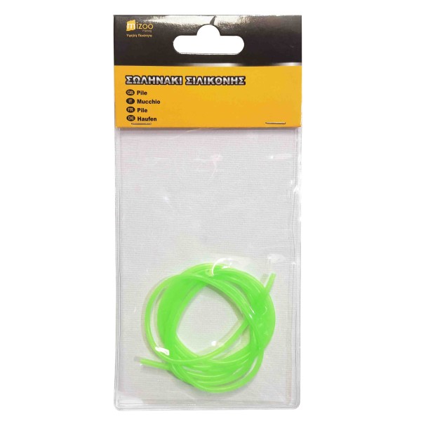 MIZOO FISHING ΣΩΛΗΝΑΚΙ ΣΙΛΙΚΟΝΗΣ ΨΑΡΕΜΑΤΟΣ ΦΩΣΦΟΡΙΖΕ 10OCM